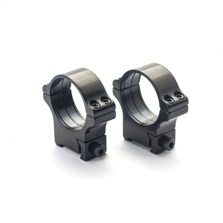 Rusan Steel 19mm 30mm Roll-off rings - CZ 550 & BRNO Centrefire - 30 mm, Height 19mm