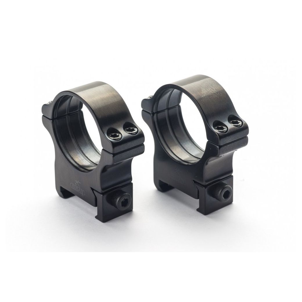 Rusan Steel Picatinny & Weaver Rings - 26 mm, Height 12mm