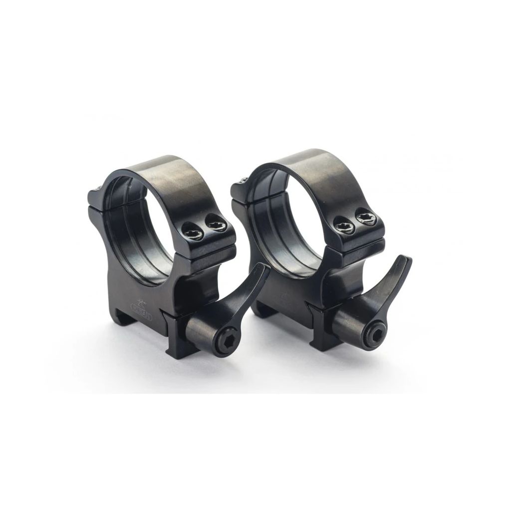 Rusan Steel Quick-Release Picatinny Weaver Rings - 30 mm, Height 8mm