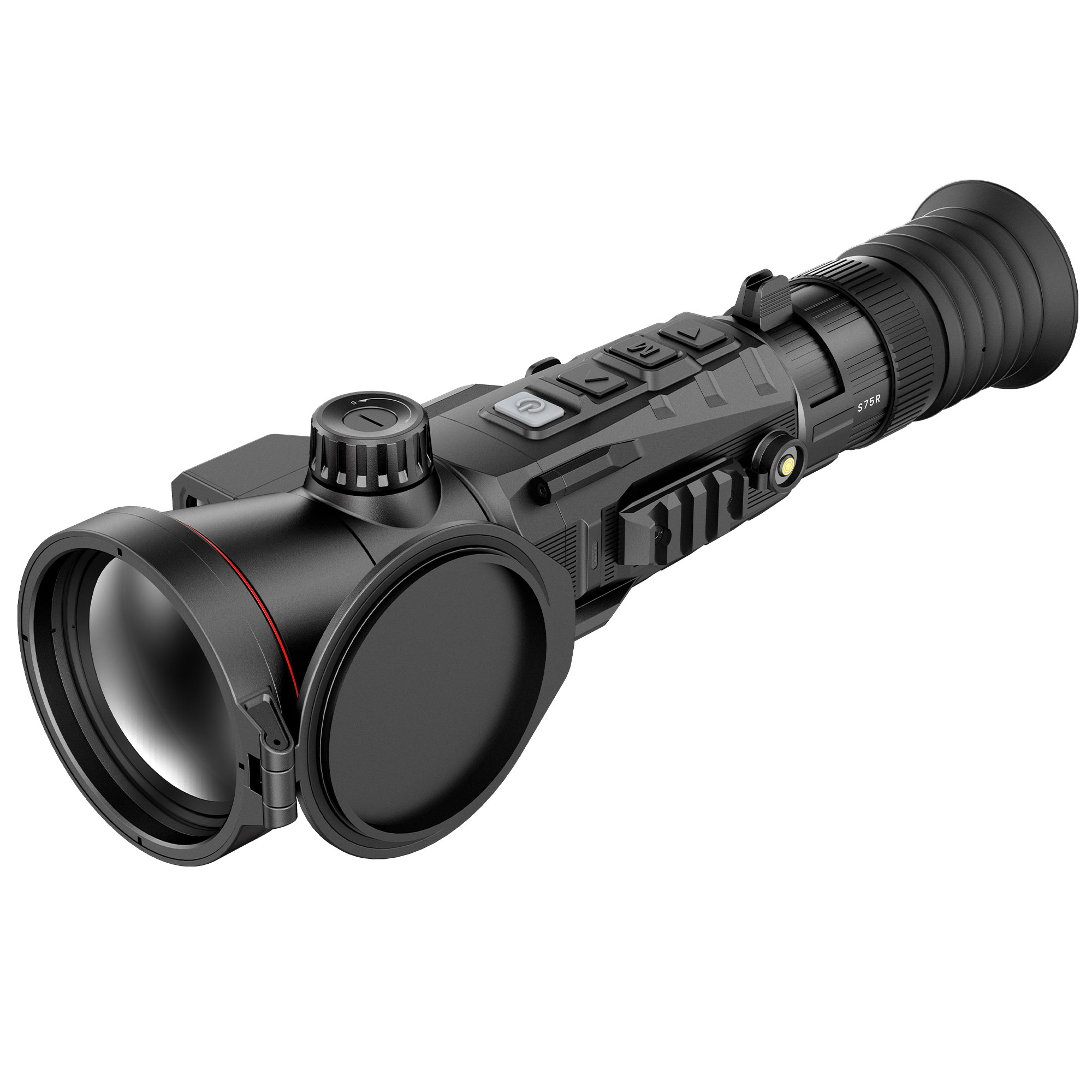 NocPix RICO2 S75R 75mm Thermal Rifle Scope with LRF and Ballistic Calculations - 1280x1024 12um 15mK NETD