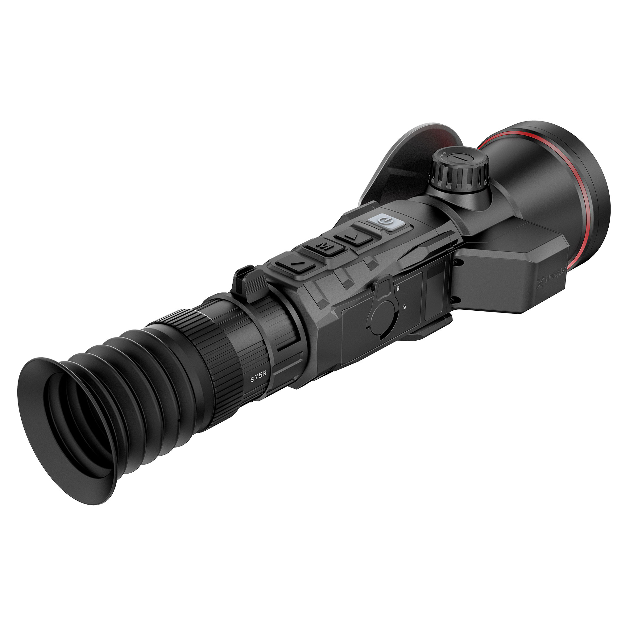 NocPix RICO2 S75R 75mm Thermal Rifle Scope with LRF and Ballistic Calculations - 1280x1024 12um 15mK NETD
