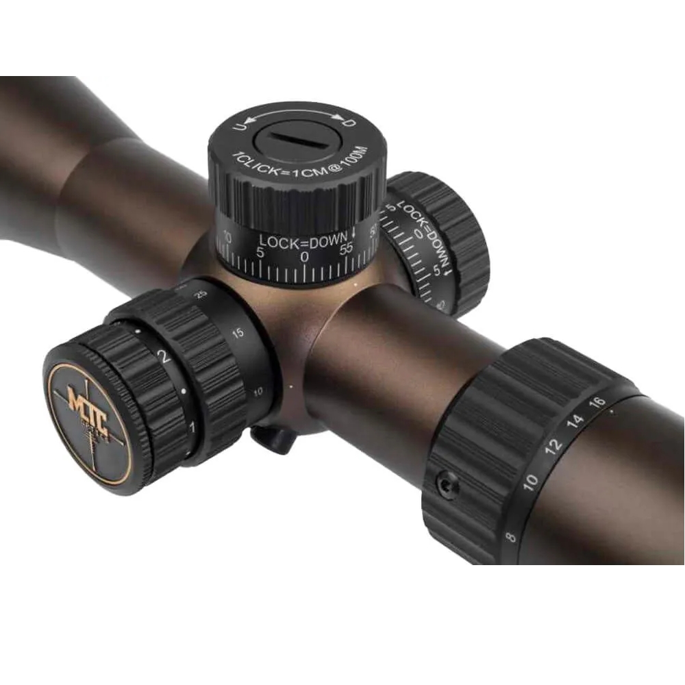 MTC Copperhead F2 Safari 4-16x44 SFP Illuminated AMD2 1cm Clicks Riﬂe Scope