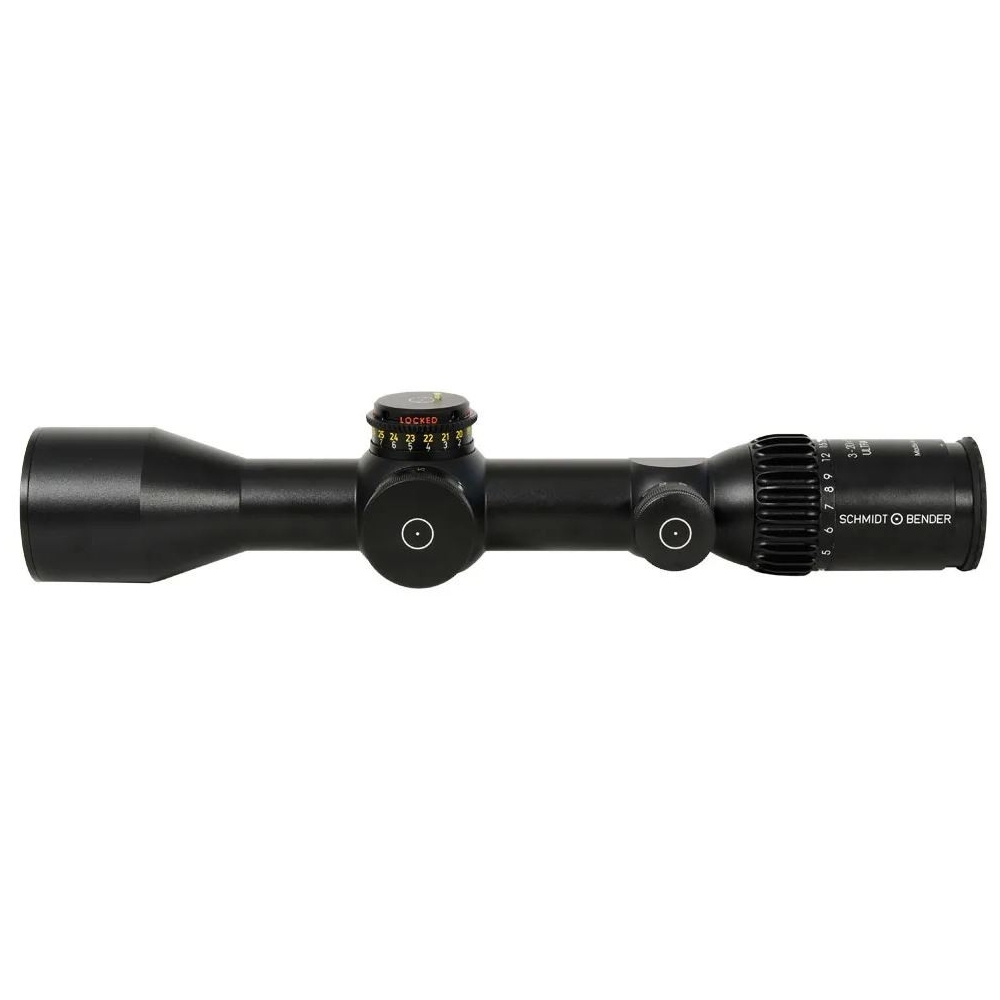 Schmidt & Bender PM II 3-20x50 Ultra Short FFP TREMOR3 Illuminated DT35 MTC LT / ST ZC CT 0.1 MRAD CCW Rifle Scope 