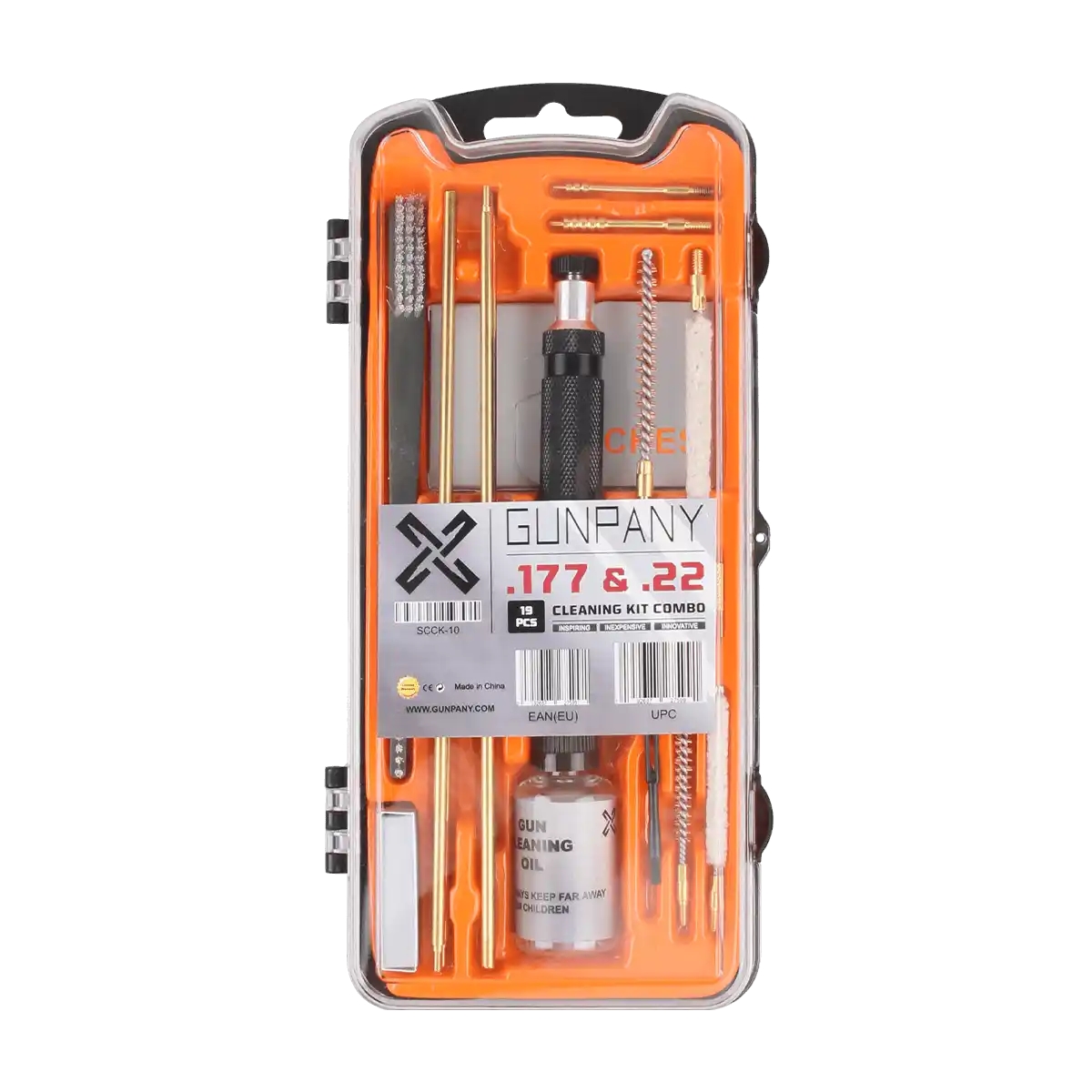 Vector .177/22 19 Piece Airgun Rimfire Cleaning Kit 