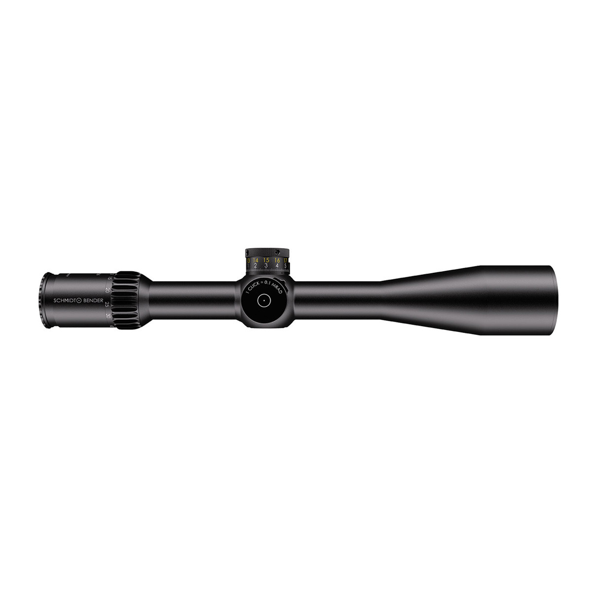 Schmidt & Bender Competition 10-60x56 LPI Illuminated FFP M1FL MT II MTC LT / DT II+ ZC LT 0.5cm CCW Rifle Scope