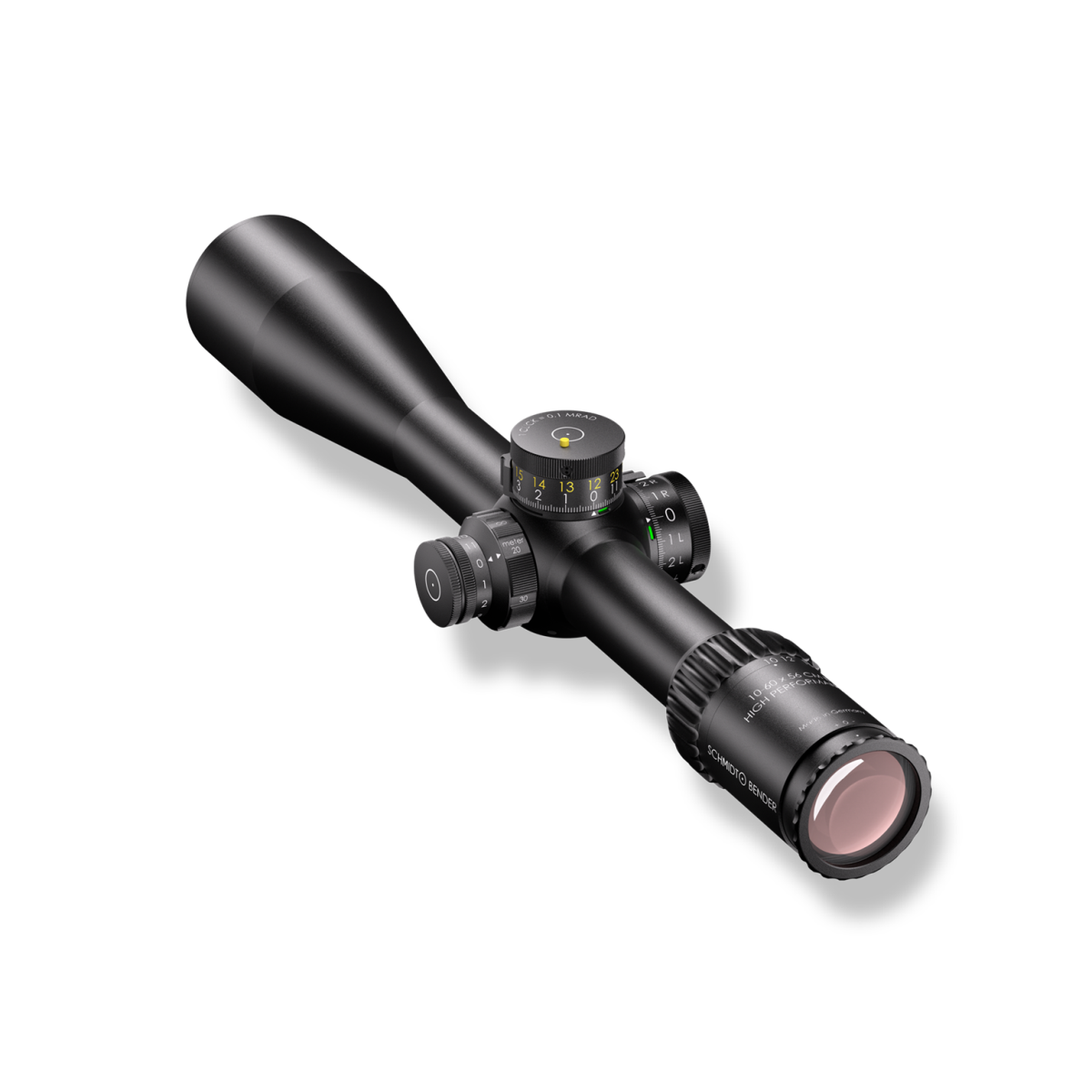 Schmidt & Bender Competition 10-60x56 LPI Illuminated FFP M1FL DT II+ MTC LT / ST II ZC LT 1cm ccw Rifle Scope