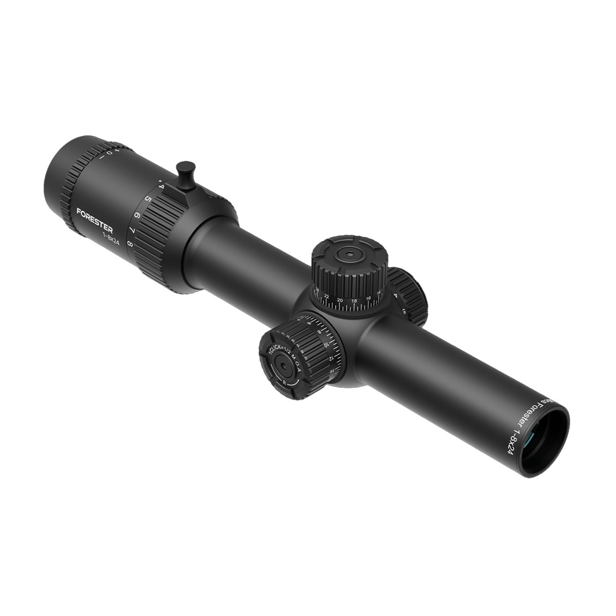 Vector Optics Forester 1-8x24 SFP 1/2 MOA 30mm Illuminated Rifle Scope