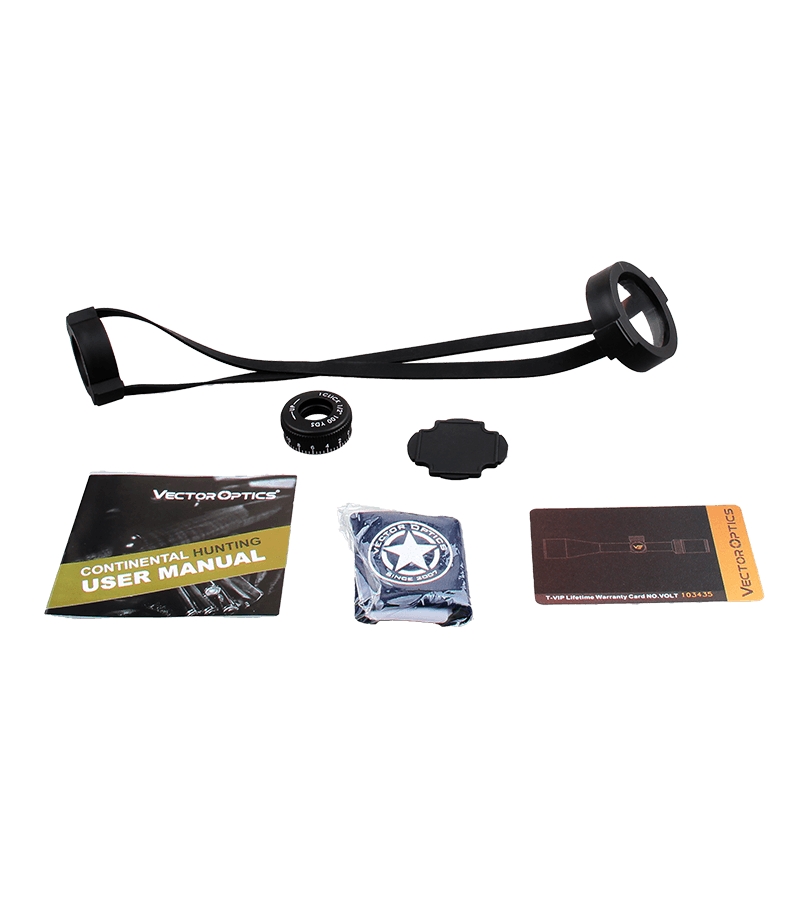 Vector Optics Continental X8 1-8x24 SFP ED 1/2MOA 30mm Rifle Scope