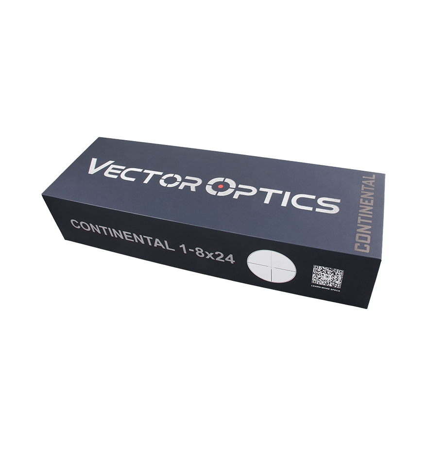 Vector Optics Continental X8 1-8x24 SFP ED 1/2MOA 30mm Rifle Scope