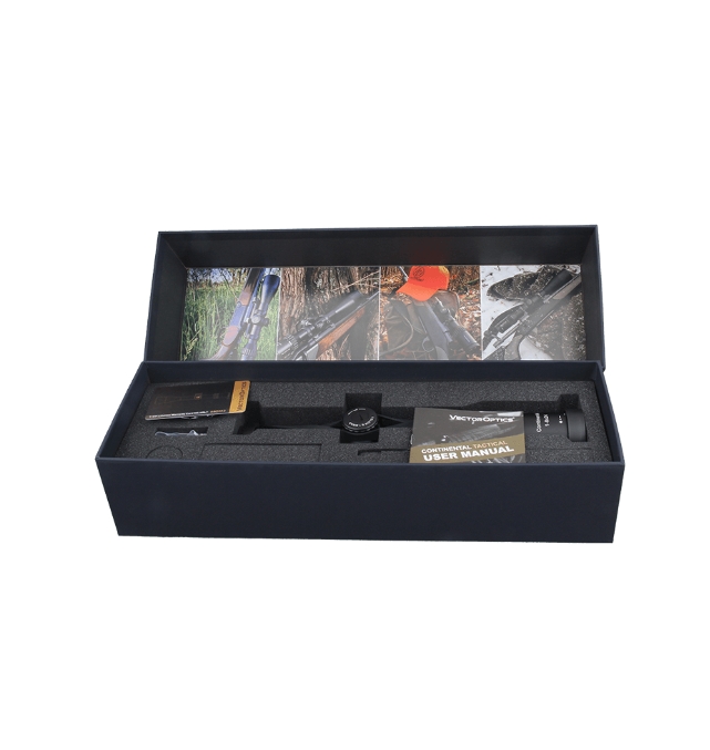 Vector Optics Continental x8 1-8x24 SFP ED VET-BTR 0.1MRAD 30mm Tactical Rifle Scope w/ Free Weaver Rings