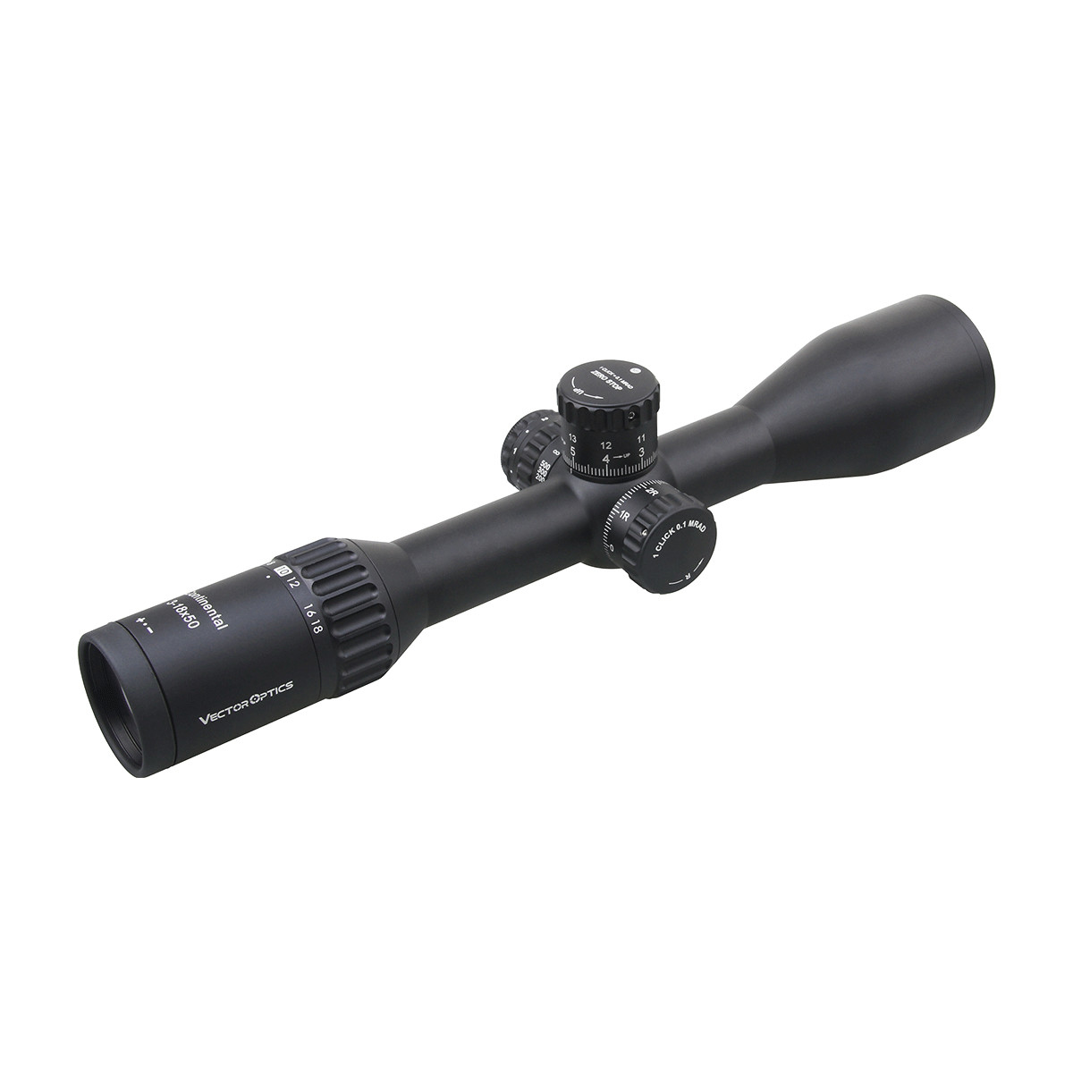 Vector Optics Continental x6 3-18x50 ARI Tactical Lock 1/10MIL 30mm Riflescope