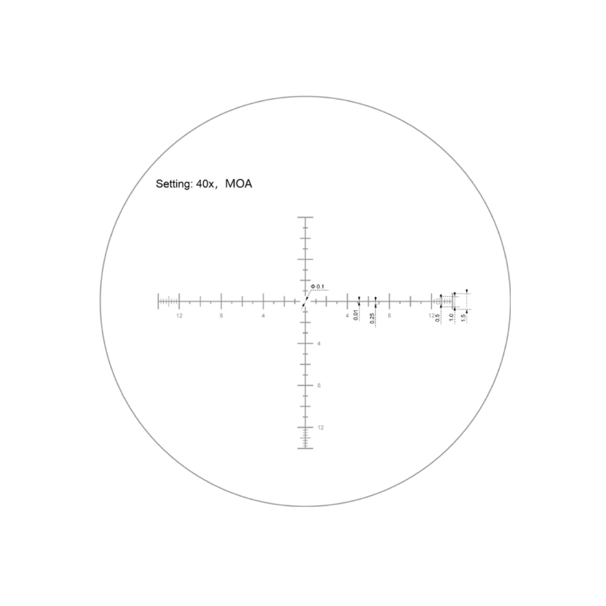 Vector Optics Continental x8 6-48x56 ED VCO-6 1/8MOA 30mm Tactical Rifle Scope