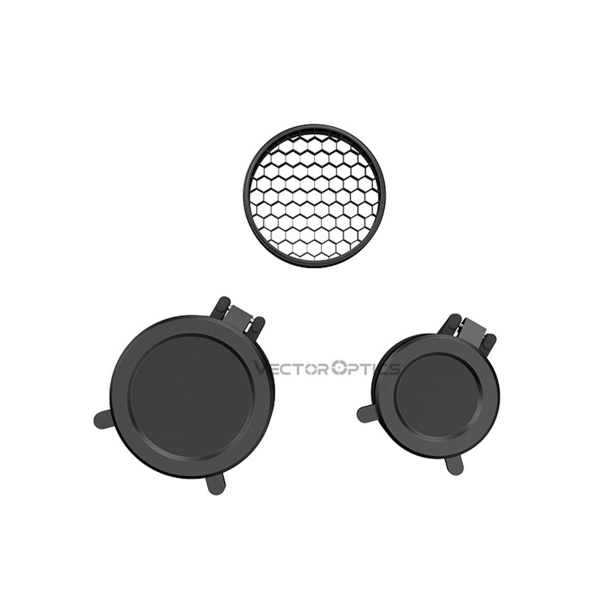 Vector Optics Veyron 3-12x44 SFP Illuminated MPR-V10 0.1 MRAD Locking Turrets Side Focus Super Compact Rifle Scope - Free Weaver/Picatinny Mounts Included
