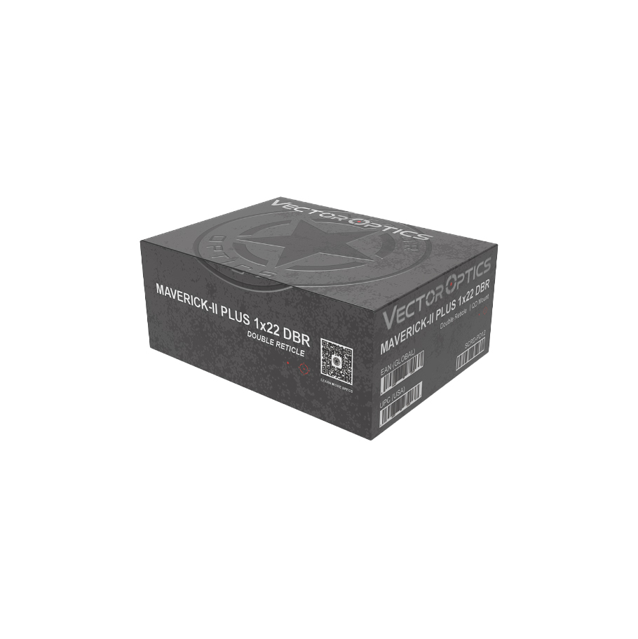 Vector Optics Maverick-II Plus 1x22 DBR Double-Reticle Red Dot Right