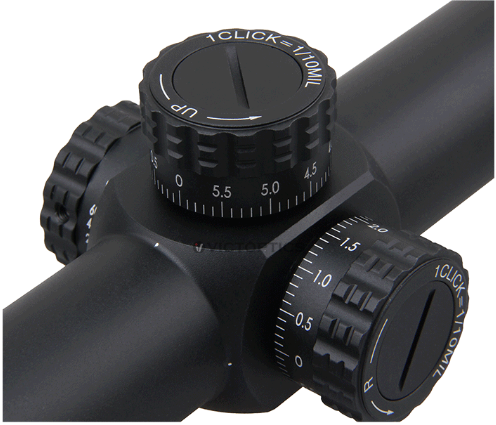 DO NOT ENABLE Vector Optics VictOptics S4 6-24x50 First Focal Plane Riflescope w/ Picatinny/Weaver Mounts