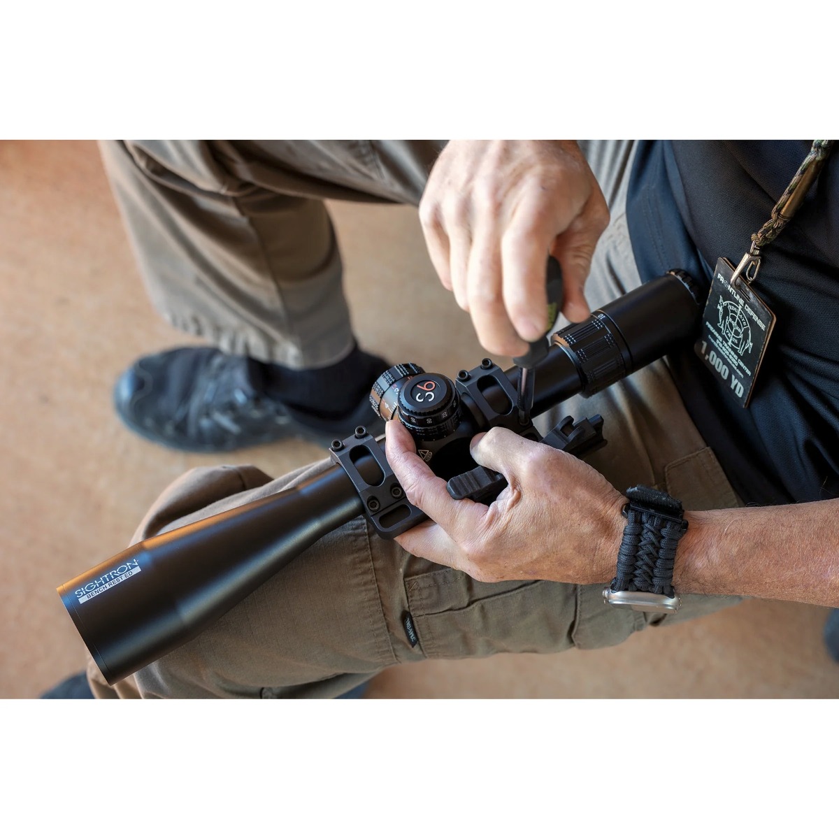 Sightron S6 10-60x56 SFP MOA-BD Illuminated 1/8 MOA 34mm Rifle Scope