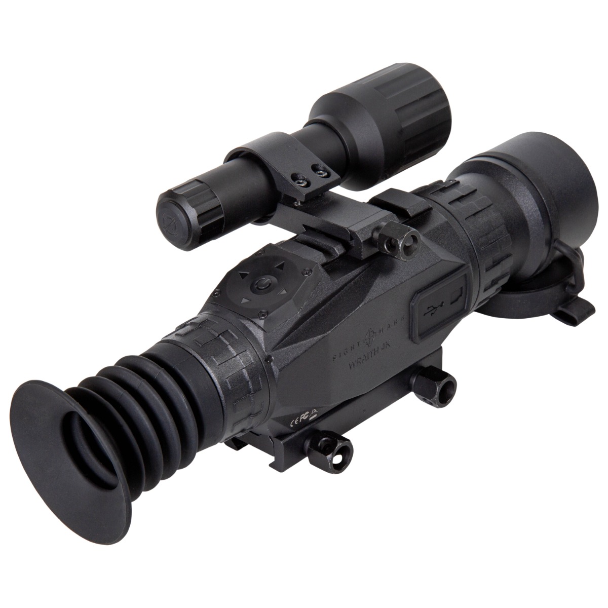 Sightmark Wraith 4K Ultra 4-32x40 Digital Night Vision Rifle Scope w/Long Mount