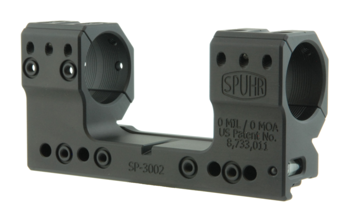 Spuhr ISMS SP-3002 Ø30mm Tube 0 MIL (38 mm High) Picatinny Scope Mount