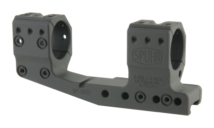 Spuhr ISMS Cantilever One-Piece Picatinny Mount-30mm-0 MOA-38mm