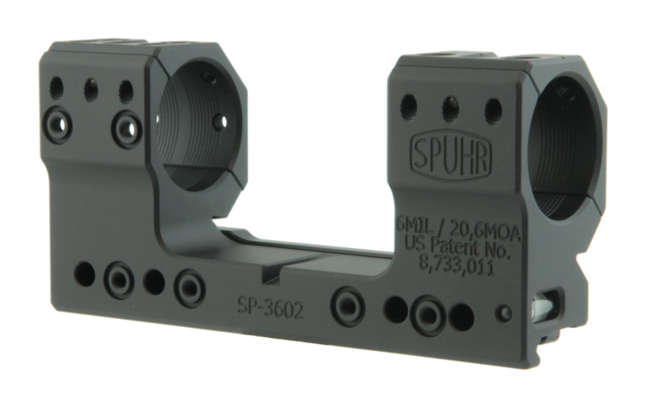 Spuhr ISMS SP-3602 Ø30mm Tube 6 MIL (38 mm High) Picatinny Scope Mount
