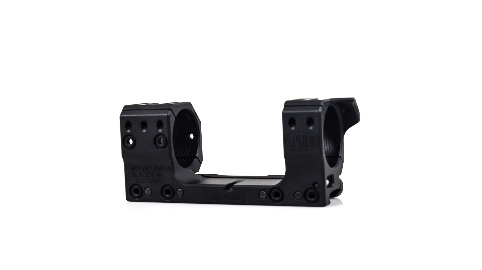 Spuhr ISMS Gen 3 SP-4801C 34mm Medium (30mm) 44.4 MOA Picatinny One-Piece Mount