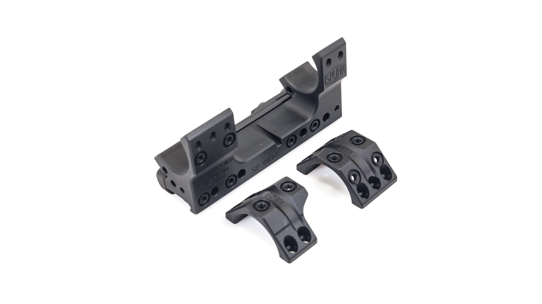 Spuhr ISMS SP-4802C 34mm High (38mm) 44.4 MOA (13 MIL) Picatinny One-Piece Mount