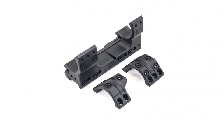 Spuhr ISMS SP-4802C 34mm High (38mm) 44.4 MOA (13 MIL) Picatinny One-Piece Mount