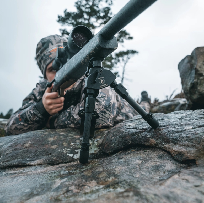 Spartan ProHunt TAC Long Length (8.9"-12.2") MagnaSwitch Bipod 