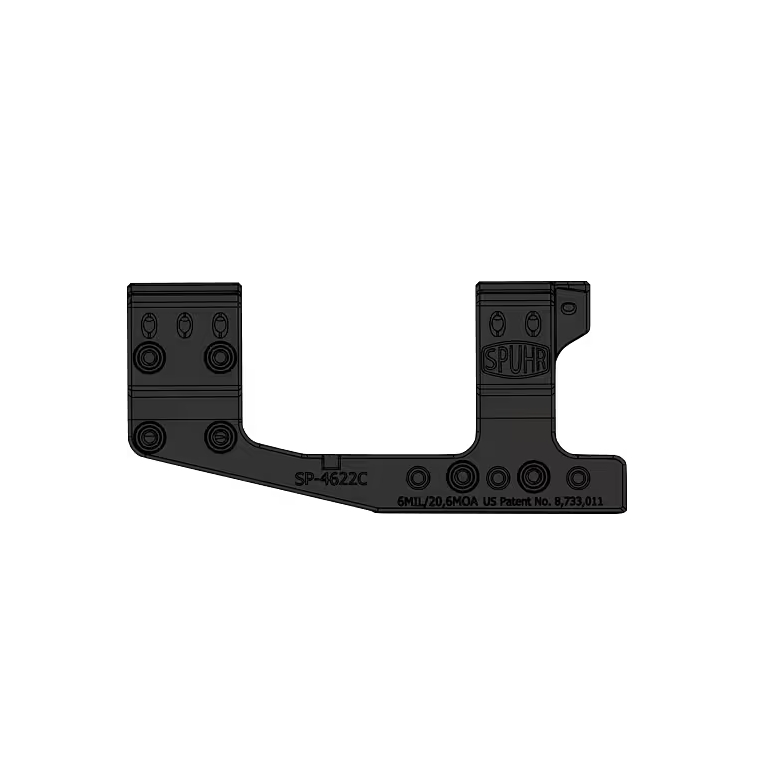 Spuhr ISMS SP-4622C 34mm H38mm 6MIL (20MOA) PIC Gen3 2.76 inch Canitilever Scope Mount