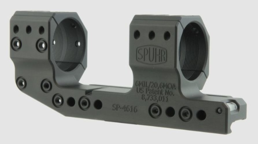 Spuhr ISMS SP-4616 Ø34mm Tube 6 MIL (34 mm High) Cantilever Picatinny Scope Mount