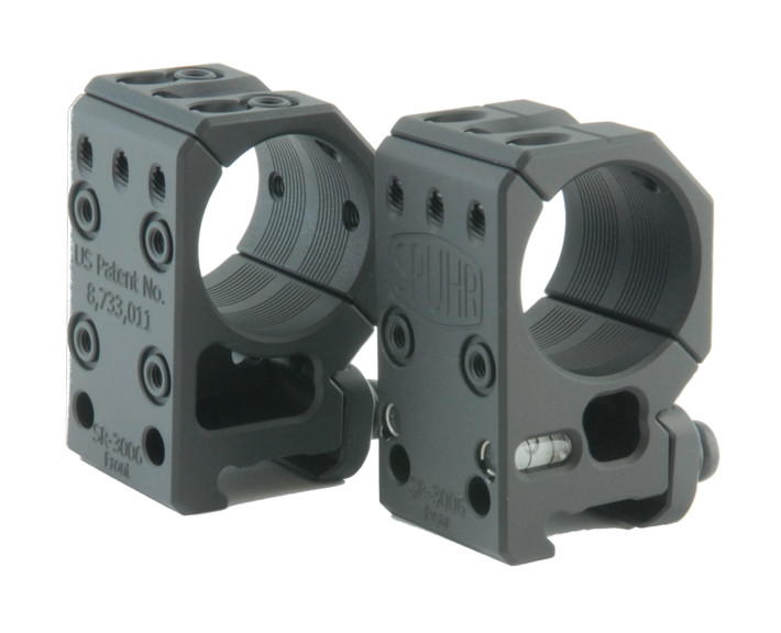 Spuhr ISMS Two Piece Picatinny Mount-30mm-34mm