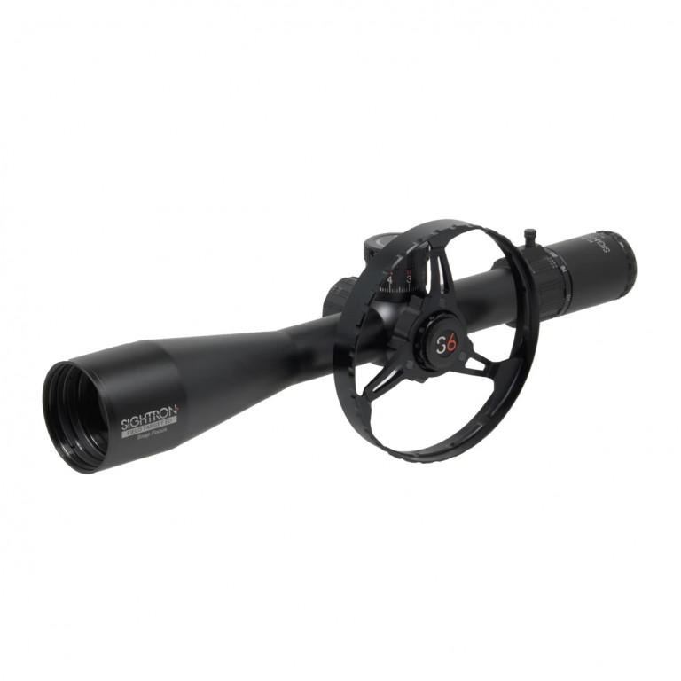 Sightron S6 10-60x56 ED SFP IR MOA-2FT 1/0MOA 34mm Rifle Scope