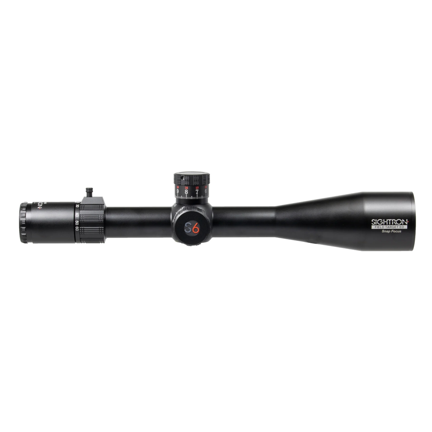 Sightron S6 10-60x56 ED SFP IR MOA-2FT 1/0MOA 34mm Rifle Scope