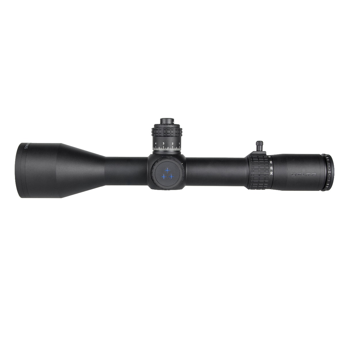 Delta STRYKER ED 4.5-30x56 HD FFP IR Mil Mil Zero Stop LOCKING TURRET Rifle Scope - LRD-1T