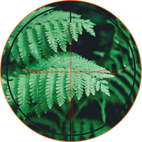 Immersive Optics 10x40 Mildot w/MOA ADJ MOUNTS Prism Rifle Scope