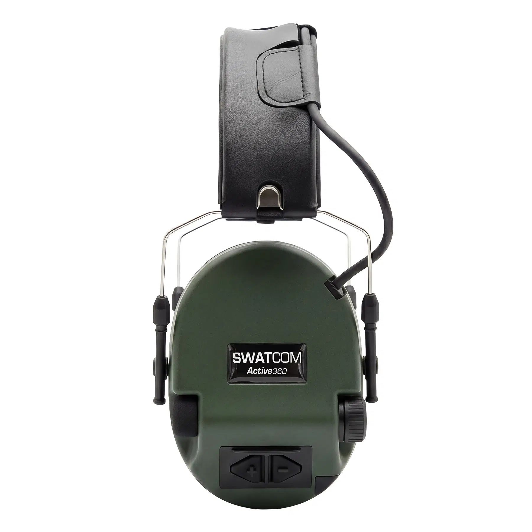 SWATCOM Active360 Electronic Ear Defenders - Green