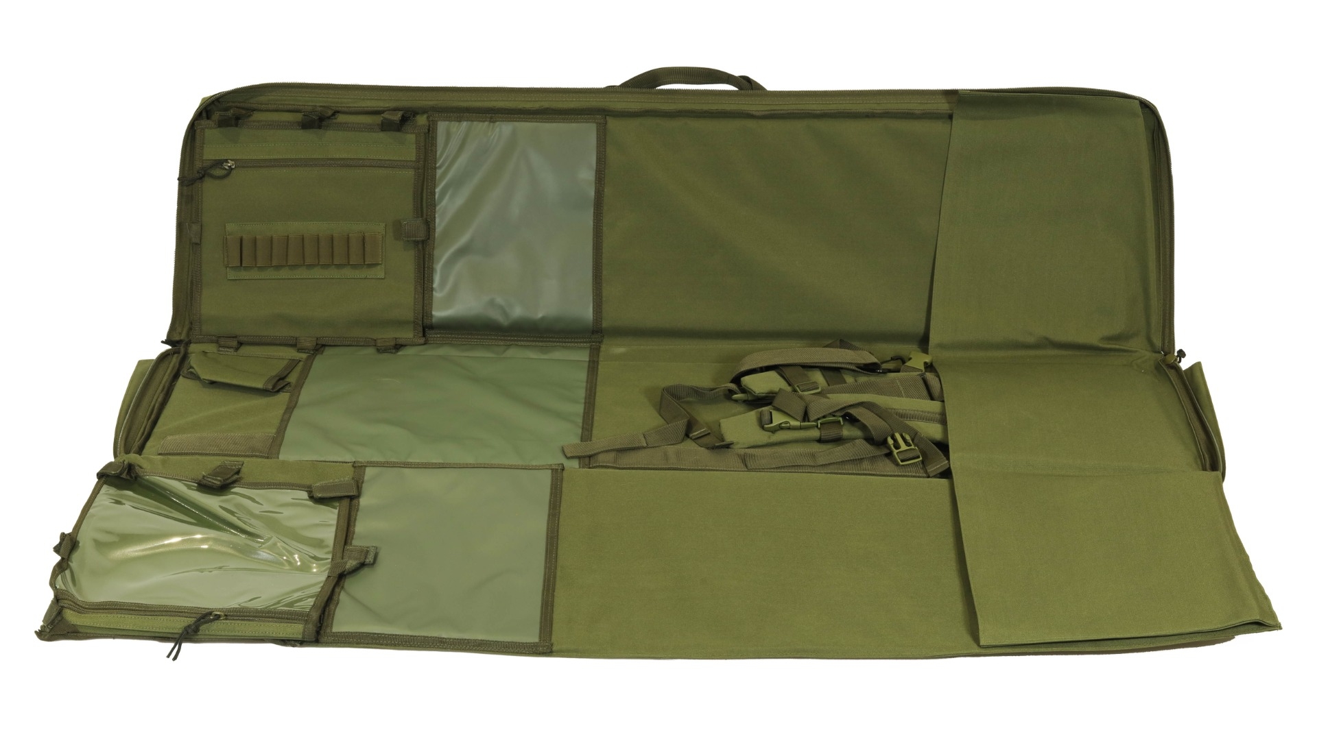 ELLTECH 51" 600D Oxford Tactical Gear Bag - Green