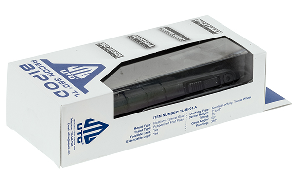 UTG Recon 360 TL 7-9" Centre Height Picatinny Bipod