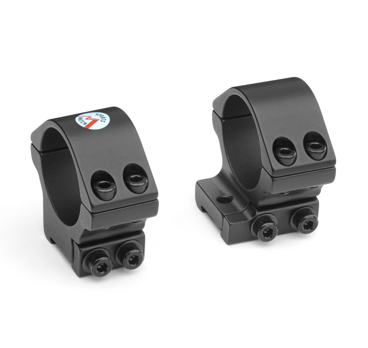 Sportsmatch TO95 2 Piece Medium 15mm Dovetail 30mm Rifle Scope Rings for Sako 90 Hunter, Bavarian etc