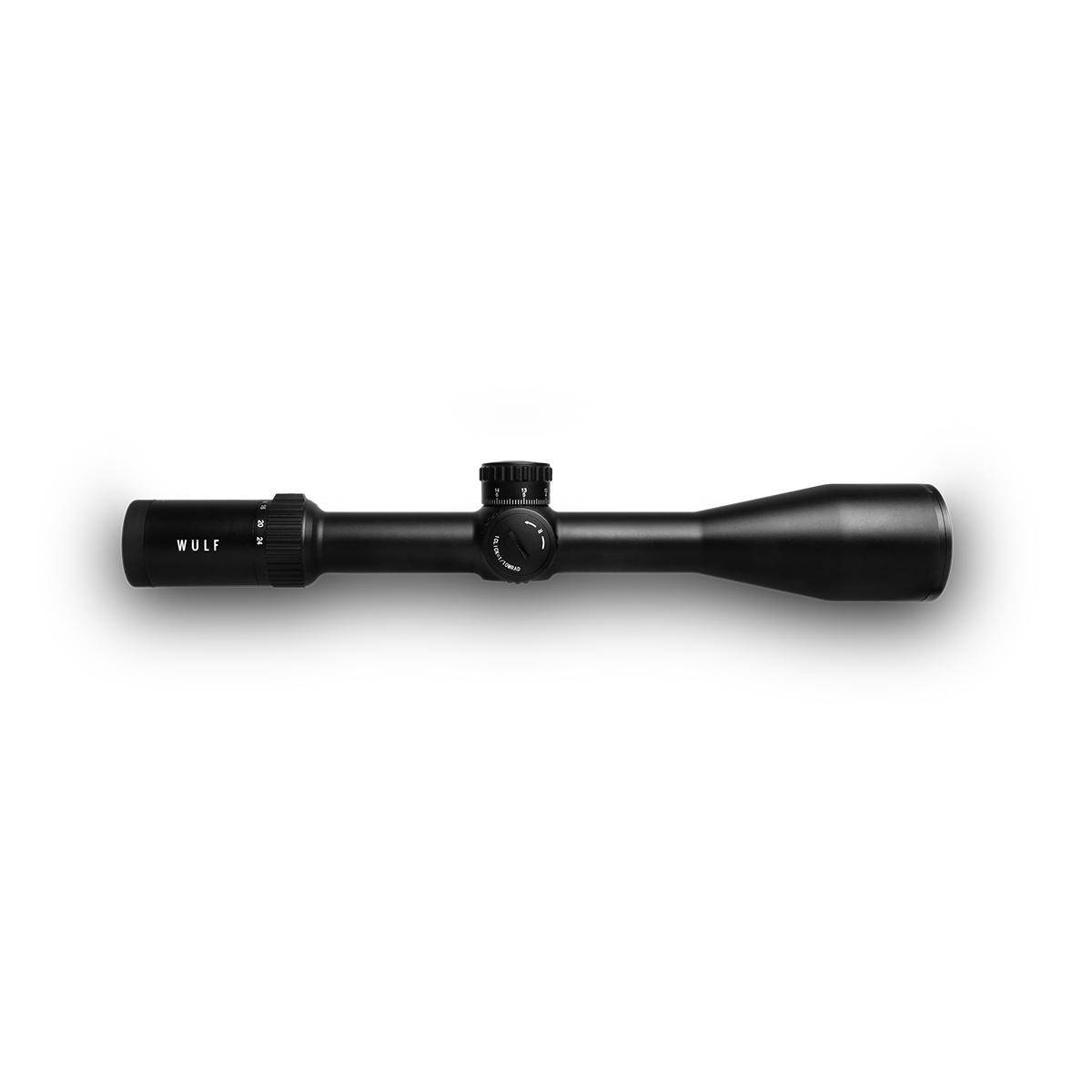 WULF Tornado 6-24x50 FFP Digi-Illum W-MIL3 Side Focus Zero Stop LT (30mm) Tactical 0.1 MRAD Rifle Scope