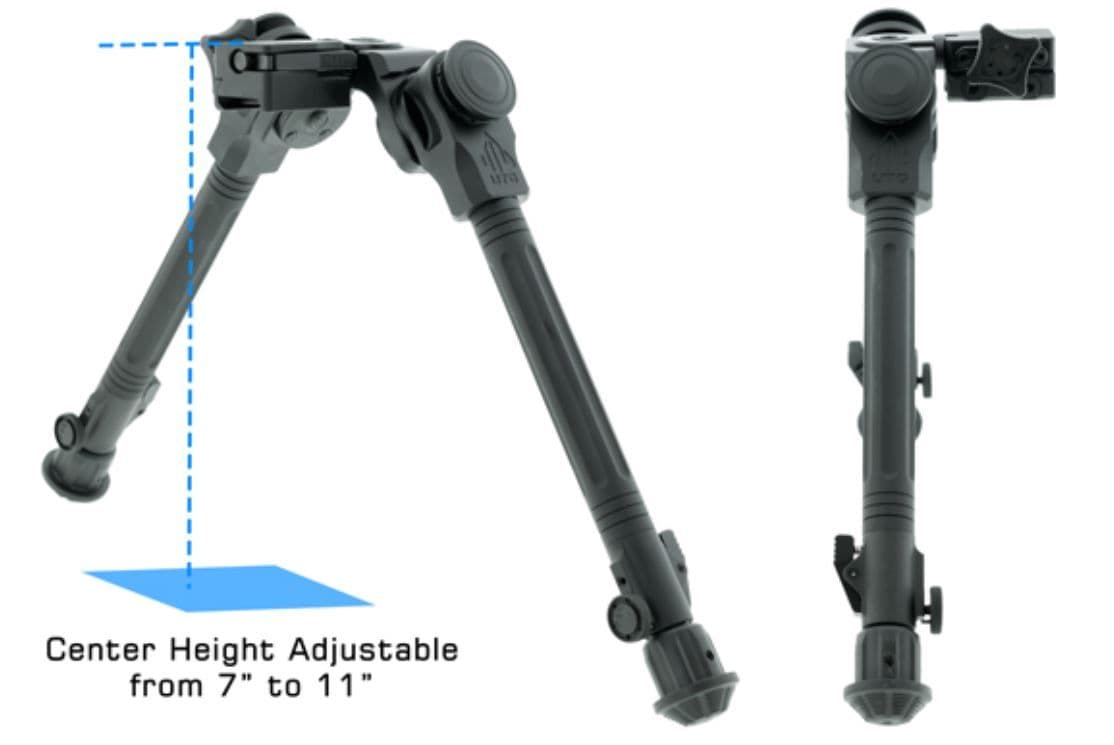 Leapers UTG Over Bore 7-11" Picatinny Bipod