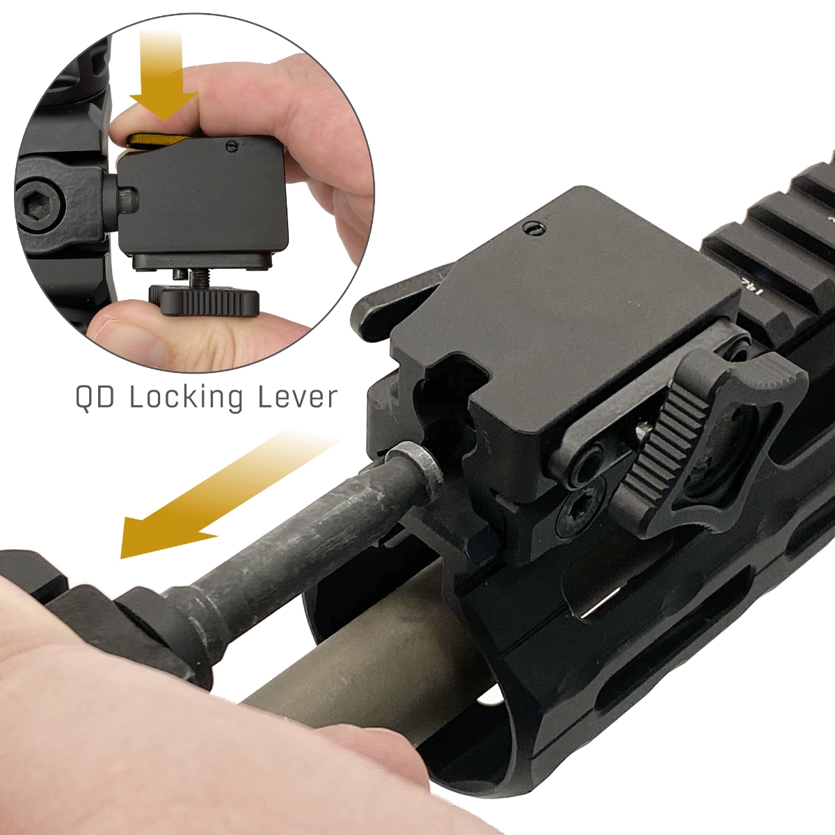 UTG Leapers Over Bore Bipod QD Mount
