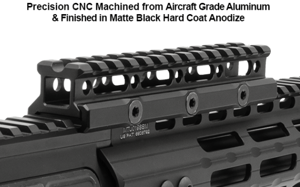 UTG Super Slim Picatinny Riser Mount, 0.75" Height, 13 Slots