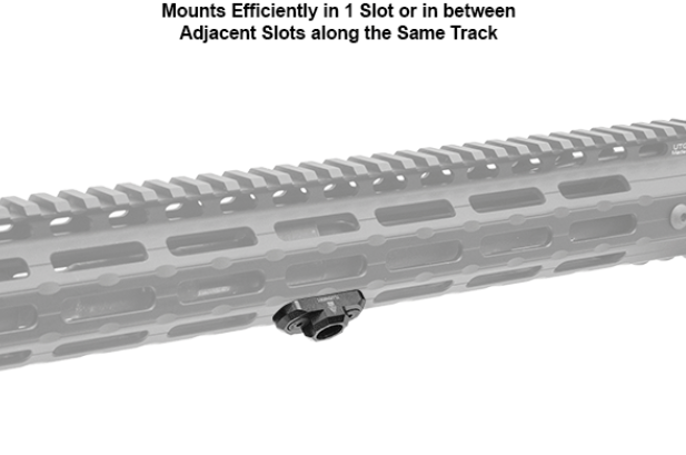 UTG PRO M-LOK Standard QD Sling Swivel Adaptor, Black