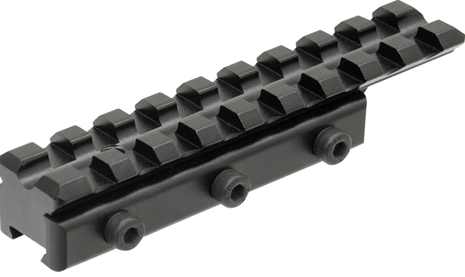 UTG 11mm Dovetail Airgun/.22 to Picatinny/Weaver Base Rail Rail Adaptor