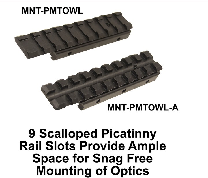 UTG 11mm Dovetail Airgun/.22 to Picatinny/Weaver Base Rail Rail Adaptor