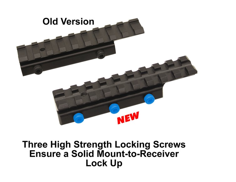 UTG 11mm Dovetail Airgun/.22 to Picatinny/Weaver Base Rail Rail Adaptor