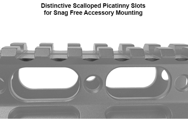 UTG Super Slim Picatinny Riser Mount, 1" Height, 13 Slots