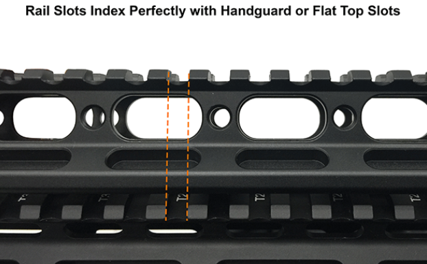 UTG Super Slim Picatinny Riser Mount, 1" Height, 13 Slots