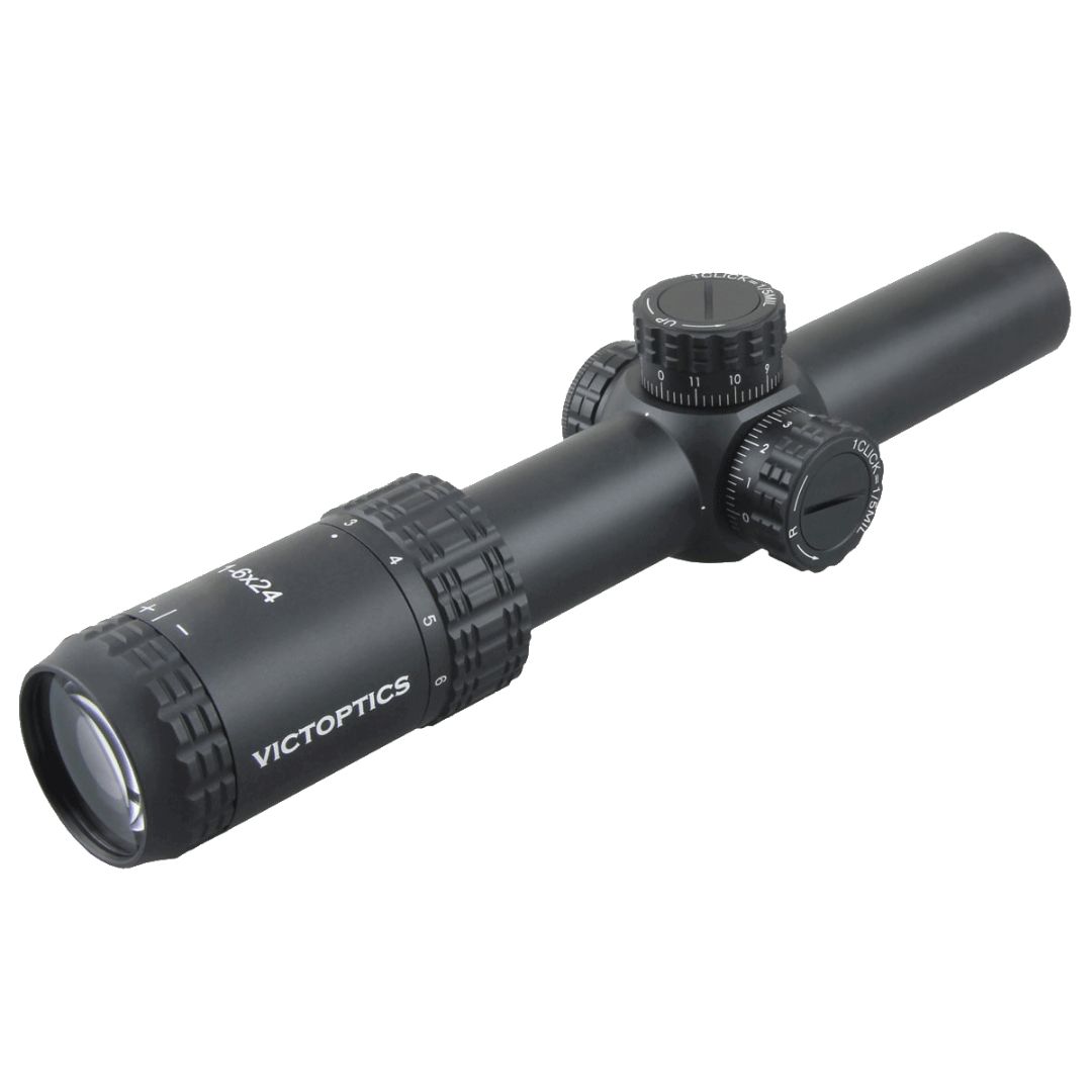 Vector Optics Victoptics S6 1-6x24 LPVO SFP IR VI-CTSIX MIL 30mm Rifle Scope